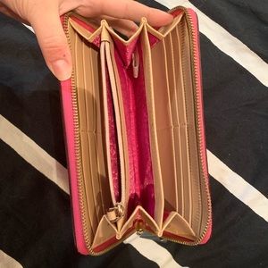 kate spade Accessories - Kate Spade pink leather wallet kate spade Accessories - Kate Spade pink leather wallet